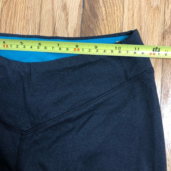 Lucy Powermax Crop Activewear Leggings Size XS Black Cropped Womens Yoga Pants - Picture 4 of 6